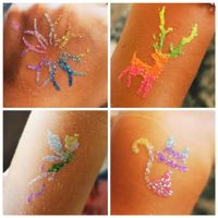 Glitter tattoo