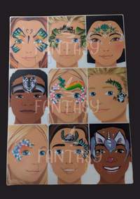 Facepaint sheet